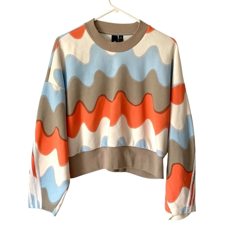 Adidas Merimekko Collab Future Icon Three Stripes Sweatshirt size medium - Picture 5 of 11